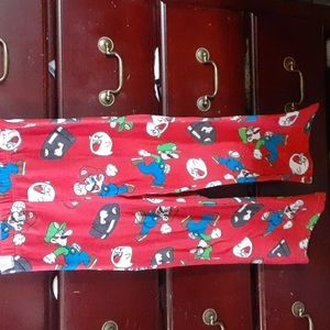 Boys mario pajama pants